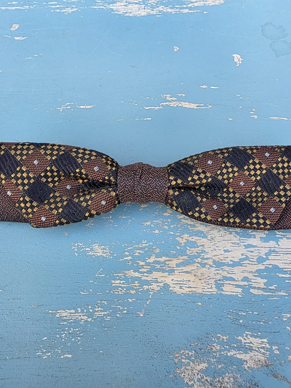 Vintage Clip-On Bow Tie Lot of 5 Beau Clip Ormond Mid Century